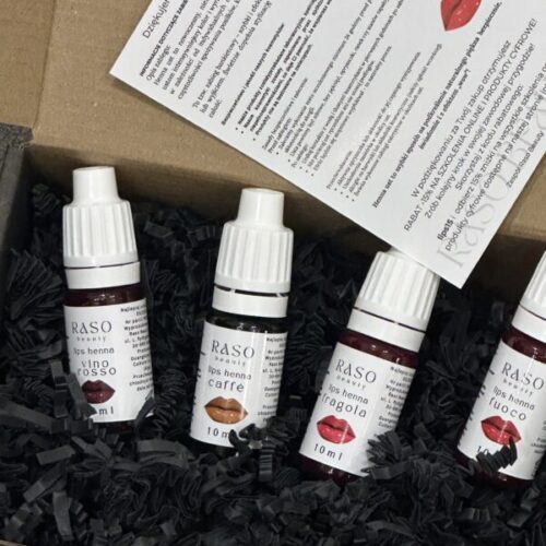 Lips Henna SET 4 henna do ust