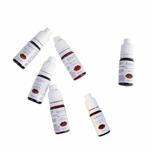 Mega SET 6 kolorów henna do ust