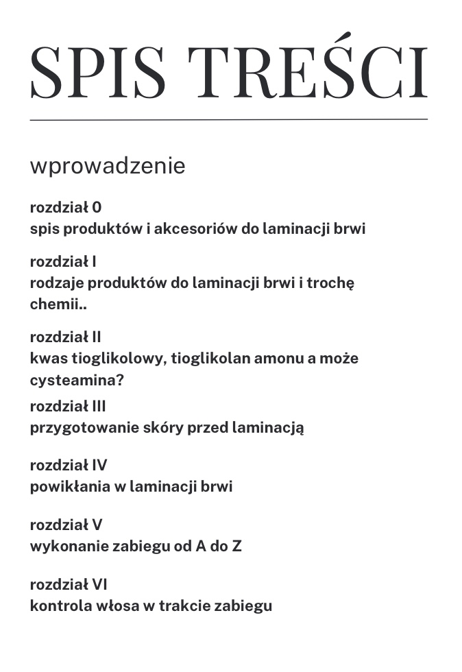 E-BOOK LAMINACJA BRWI: METODA INSTRUKTORA + VIDEO Z WYKONANIA ZABIEGU - obrazek 2